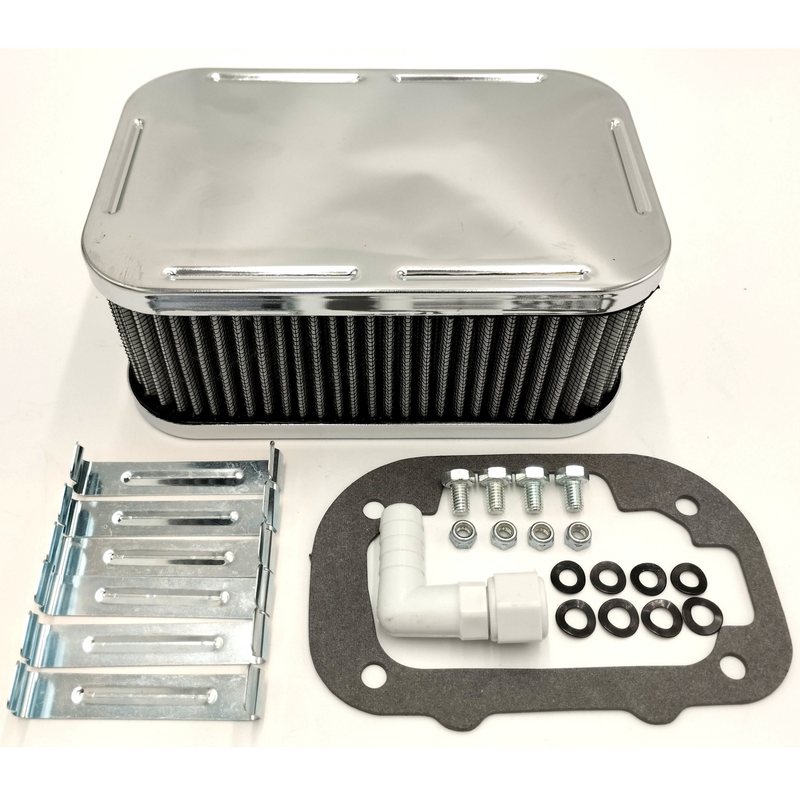 2.5 Inch Chrome Air Filter to suit Weber Carb