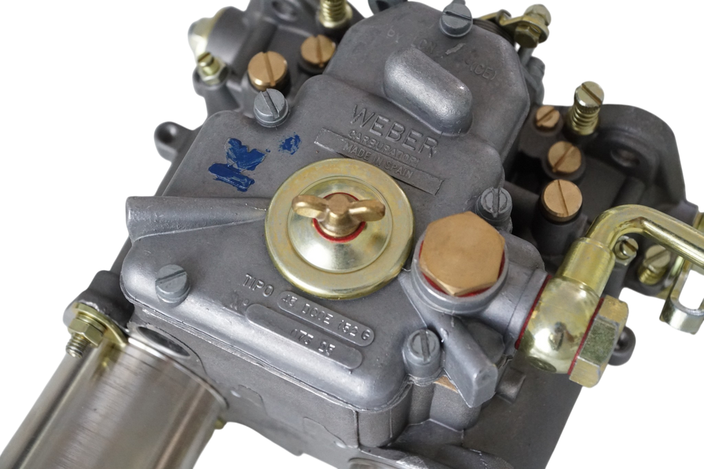 Weber 45 DCOE 152G top view jet cover