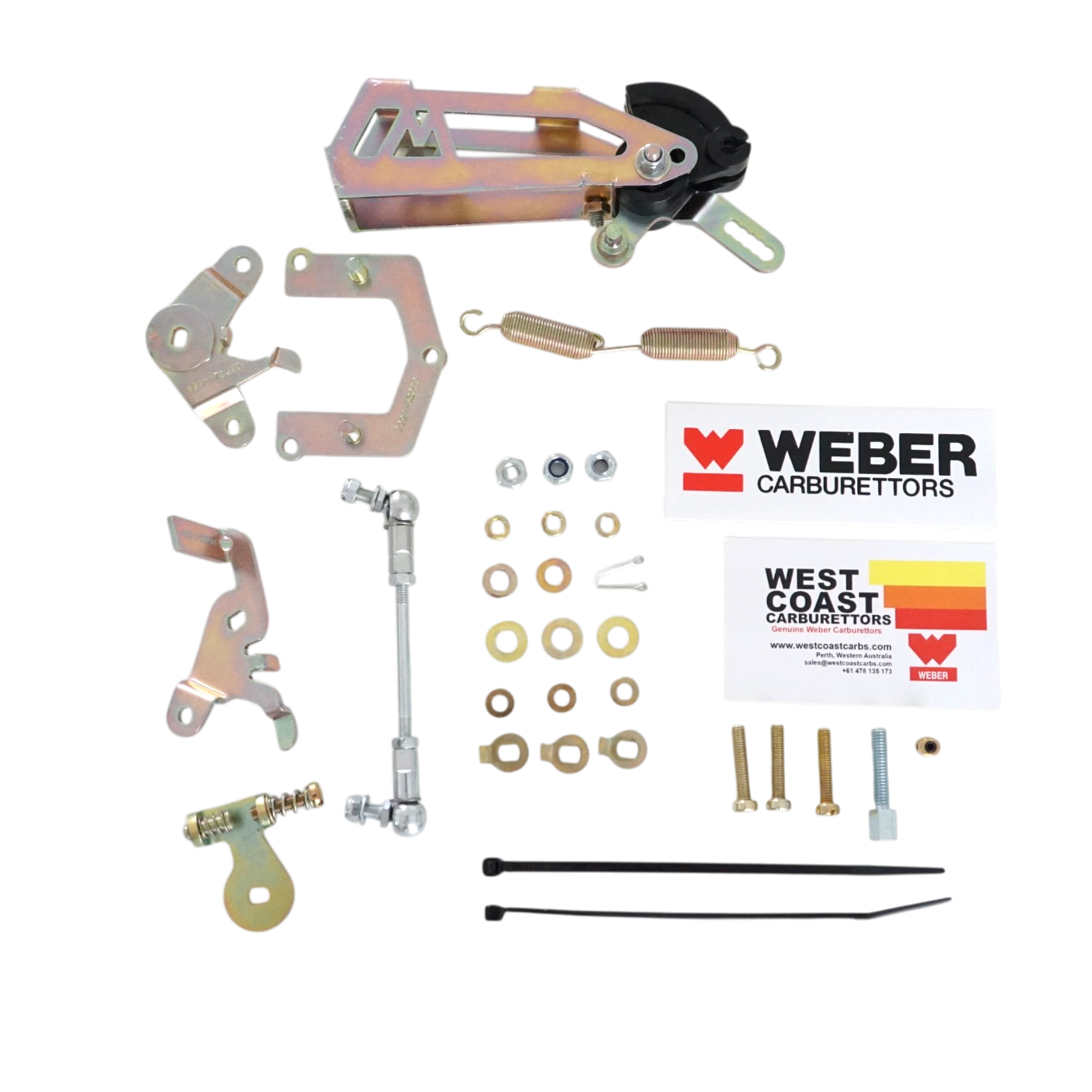 Single Cable Weber DCOE Linkage Parts 