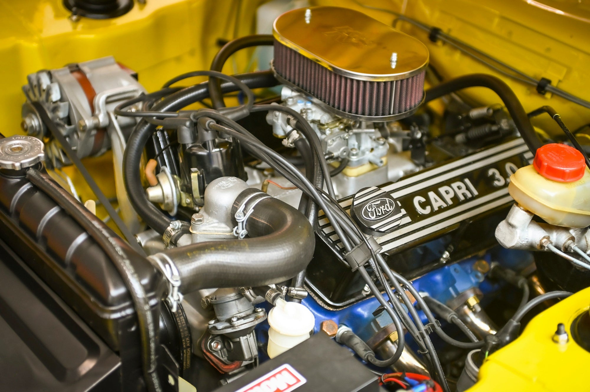 Webers fit to Ford Capri